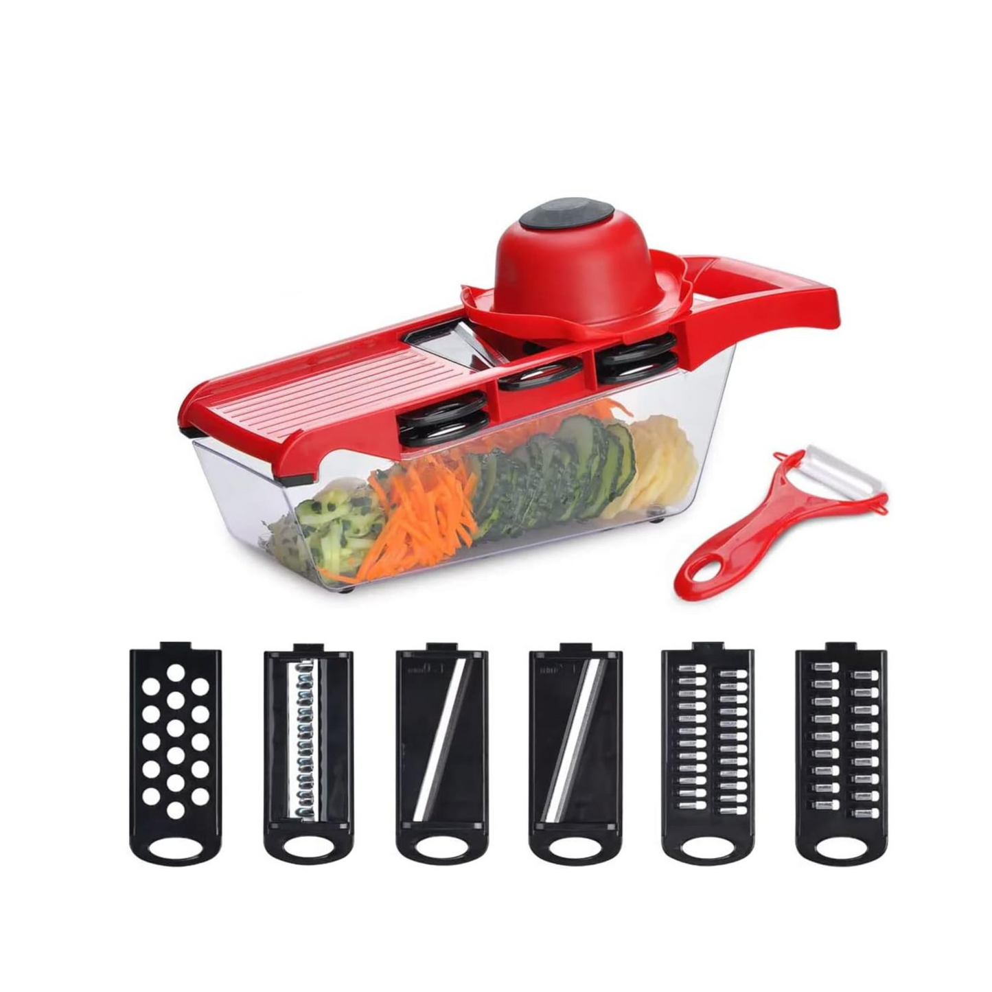 5-in-1 Multifunctional High-Quality Vegetable & Fruit Slicer With Five Changeable