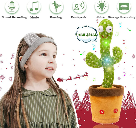 Dancing Cactus Talking Toy Kids Children