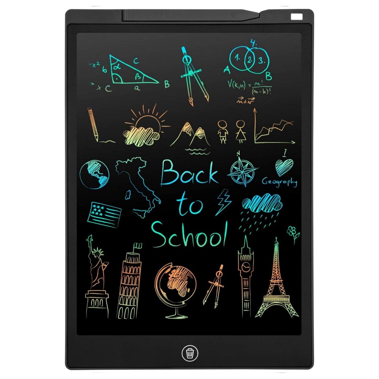 8" | 10" | 12" | 16" Multicolor Display LCD Drawing Writing Tablet for Kids