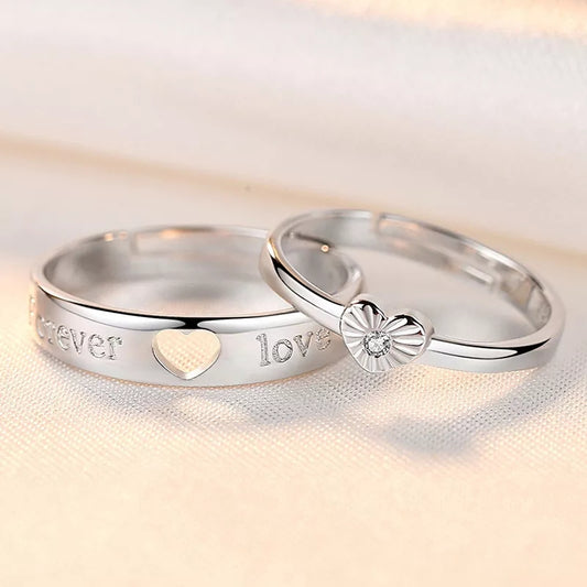 Couple Ring Set New Feshion Heart